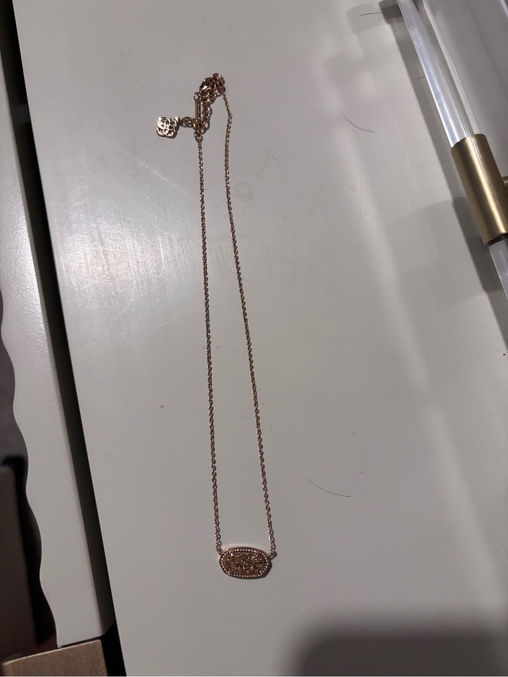 Kendra Scott Rose Gold Elisa Pendant Necklace